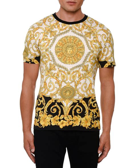 mens versace t shirts for sale|Versace collection men shirt sale.